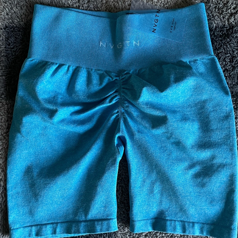 NVGTN scrunch shorts brand new with tag